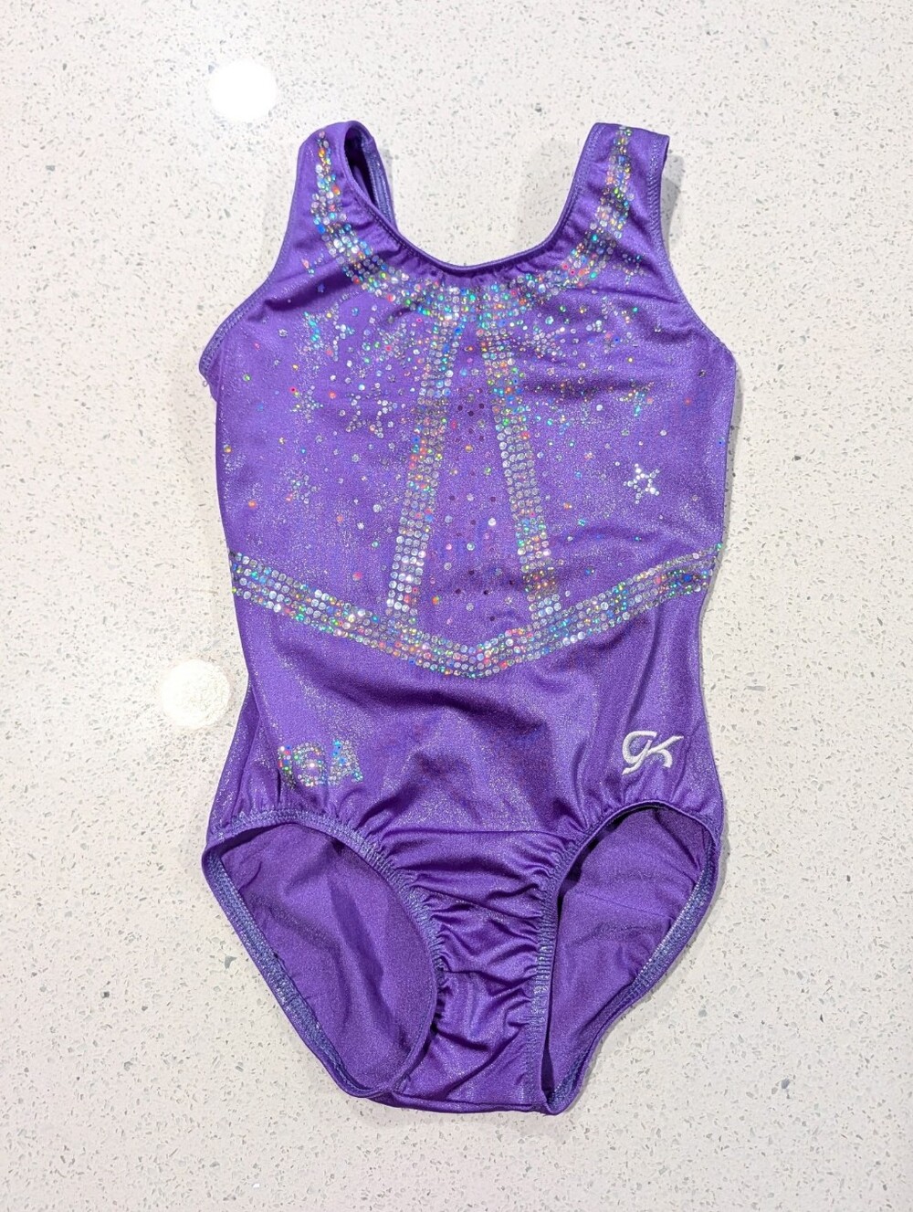 OFFICIAL TEAM USA Competition GK Elite AXS Gymnastics Leotard OLYMPIC REPLICA